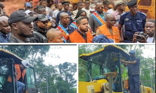 Buta/Réhabilitation de la Route Nationale N°4 (Bas-Uélé – Tshopo), le Gouverneur Mike David avid Mokeni lance les travaux