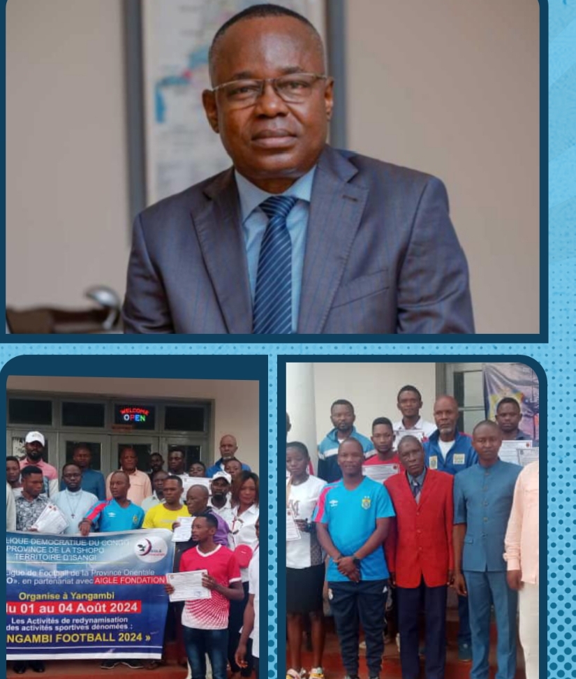 Tshopo/Redynamisation des activités sportives à Yangambi, la Fondation de Faustin Boyemba, partenaire de la LIFPO, appui la formation pour le respect des 17 lois du football
