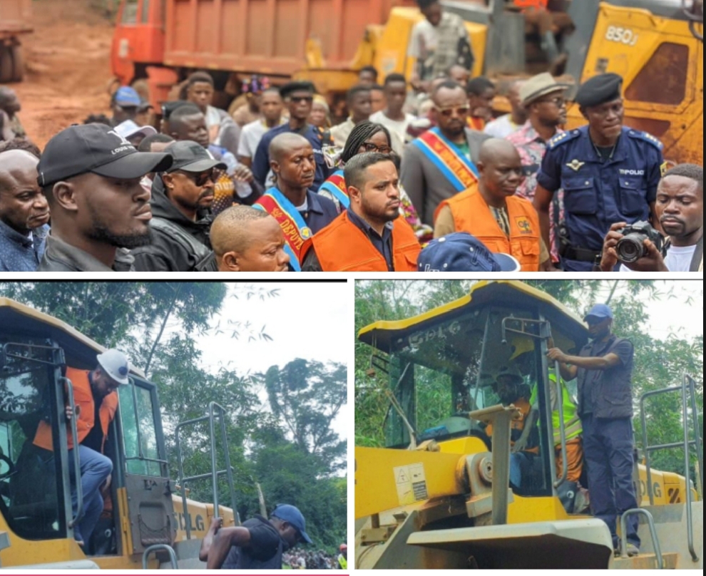 Buta/Réhabilitation de la Route Nationale N°4 (Bas-Uélé – Tshopo), le Gouverneur Mike David avid Mokeni lance les travaux