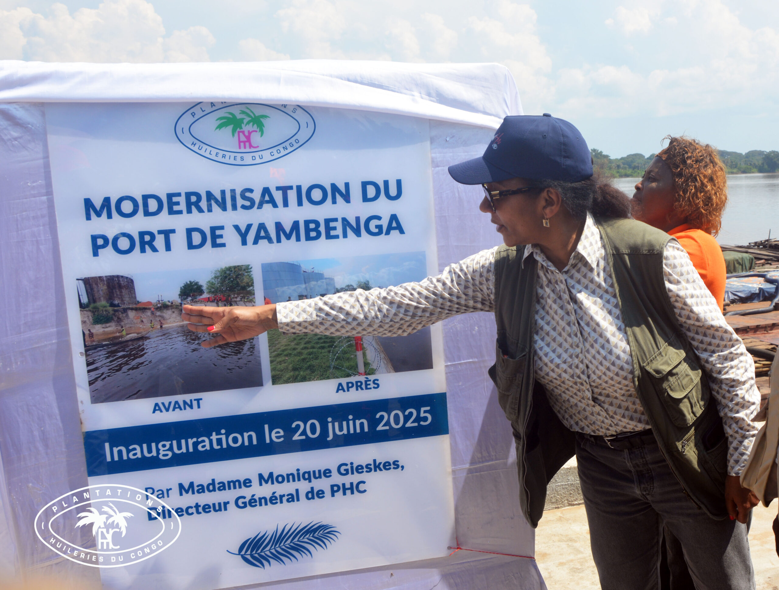 Mongala/Modernisation du port de Yambenga, PHC matérialise son engagement à contribuer au développement durable de la province de la Mongala