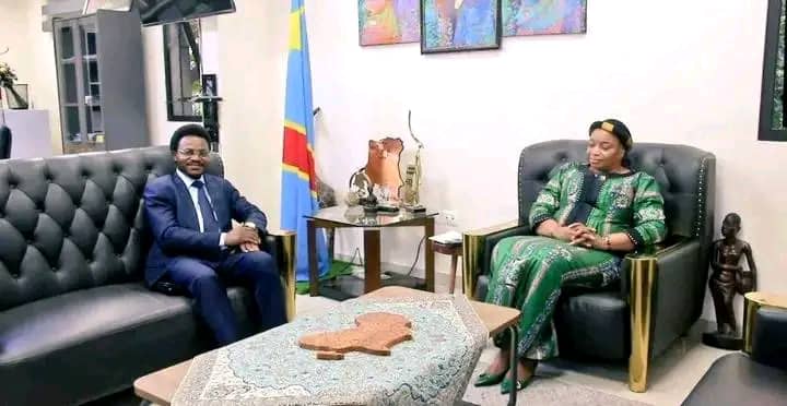 RDC-Tshopo/Retombées des crédits-carbone : Paulin Lendongolia conduit une forte délégation chez Eve Bazaiba