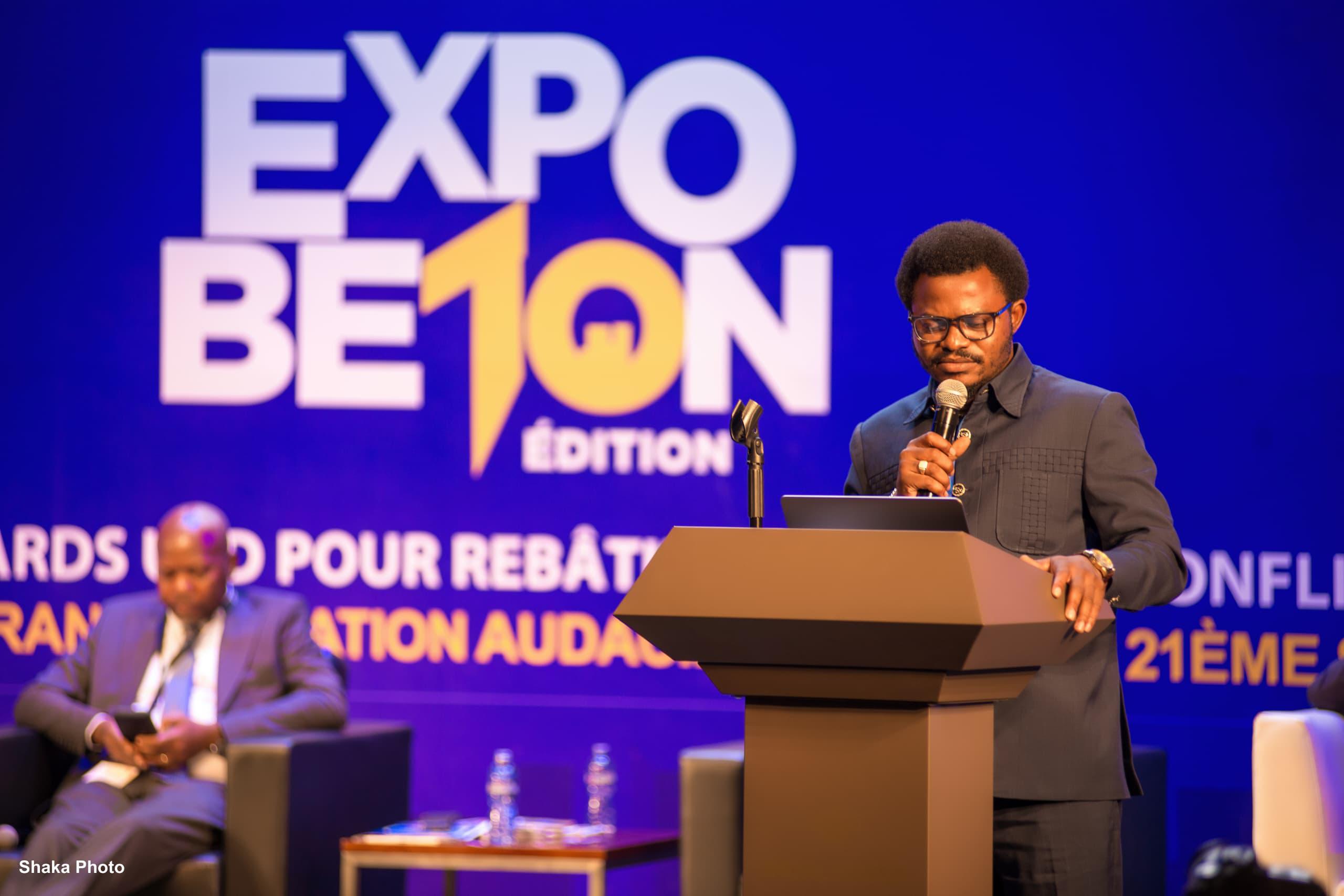RDC-ExpoBeton/Paulin Lendongolia Lebabonga promeut les potentialités agricoles de la Tshopo et les avancées de son Gvmt dans le secteur