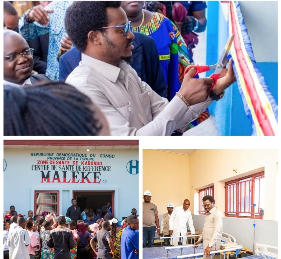 Kisangani/Rénovation du Centre de Santé de Référence Maleke, une réponse de Paulin Lendongolia Lebabonga à un besoin réel
