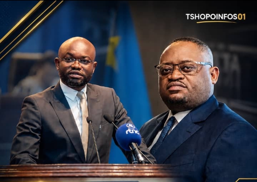 RDC/L&rsquo;Hon. Patrick Matata salue les performances du ministre des Finances DOUDOU F. après un dépassement des recettes intérieures d&rsquo;avril 2026