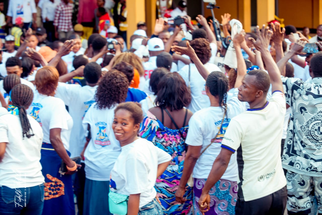RDC/Kisangani : Francy Bangala Boyoma foule le sol boyomais et reçoit un accueil délirant