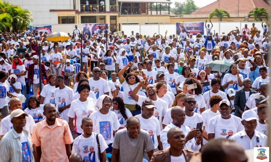 Kisangani/Francy Bangala Boyoma lance sa fondation et mobilise les Boyomais en faveur du changement de la Constitution