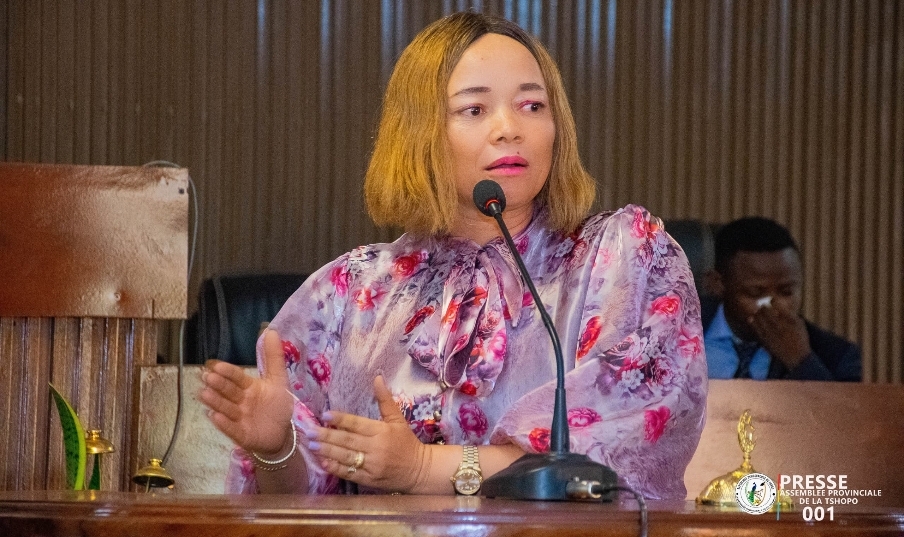 RDC/Angèle Mbo Nzene condamne avec véhémence la diffamation visant la Première Dame Denise Nyakeru Tshisekedi